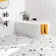Sorrento White Matt Terrazzo Effect Wall and Floor Tile