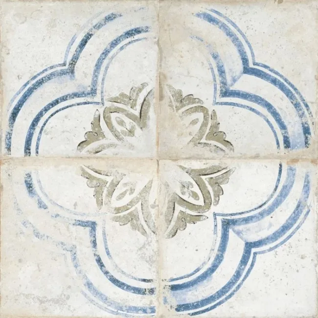 Floweret Antique Pattern Floor Tiles | Walls and Floors