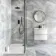 Lustra Blue Marble Effect Porcelain Tiles 600x300