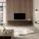 Autumn Brown Oak Acoustic Wood Media Wall Panelling Kit with Adhesive(Covers 7.2 SQM)