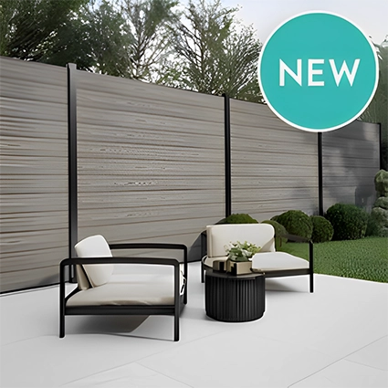 Composite Fencing Image image