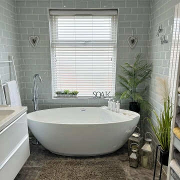 Metro Elephant & Castle Gloss Grey Metro Wall Tiles