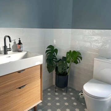 Rustic Ceramic White Gloss Mini Metro Wall Tiles