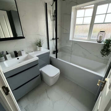 Cappella White Matt Marble Effect 600x300 Wall and Floor Tiles