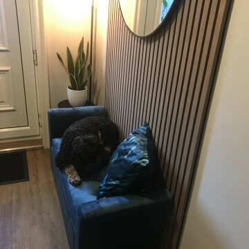 Trepanel® Smoked Oak Acoustic Wood Wall Panels