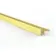 12mm Aluminium Straight Edge Brushed Brass Tile Trim