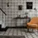Octagon Effect Charcoal Grey Matt Vintage Pattern Wall and Floor Tiles