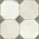 Octagon Effect Olive Green Matt Vintage Pattern Wall and Floor Tiles