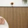Trepanel® Oak Acoustic Half Wood Wall Panels