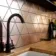 Aura Metallic Triangle Porcelain Wall Tiles