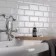 Metro Elephant & Castle Gloss Grey Metro Wall Tiles