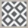 Zebra Black and White Patterned Matt Striped 223x223 Tiles
