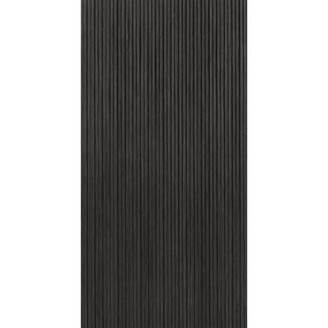 Trepanel Flex® Noir Black Flexible Acoustic Wood Panels 1200x600