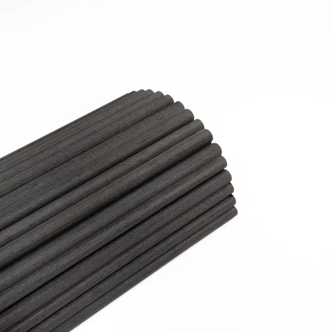 Trepanel Flex® Noir Black Flexible Acoustic Wood Panels 2400x300