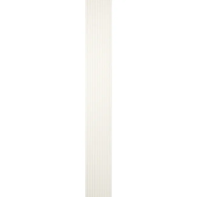 Trepanel Flex® White Flexible Acoustic Wood Panels 2400x300