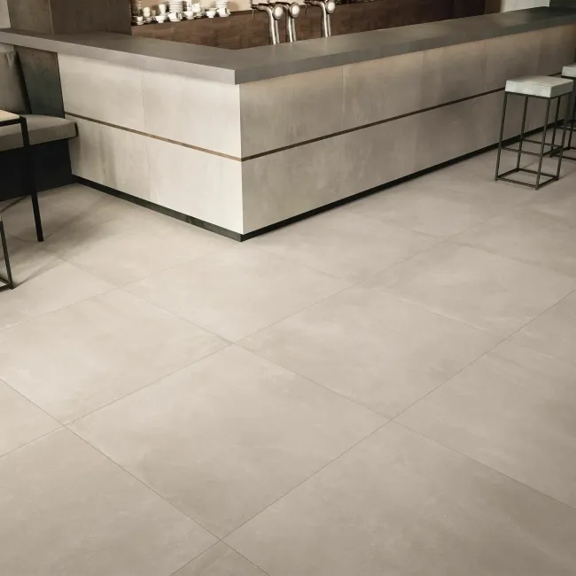 Azuma Matt Silver Grey Stone Effect 600x600 Tile