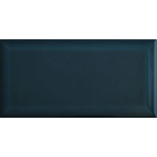 Bond Street Gloss Blue Mini Flat Metro Tiles