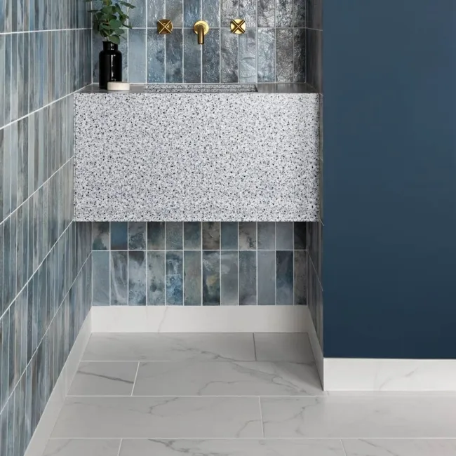 Cappella White Matt Marble Effect 600x300 Wall and Floor Tiles