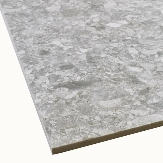 Ceppo Grey Matt Terrazzo Effect Wall and Floor Tiles