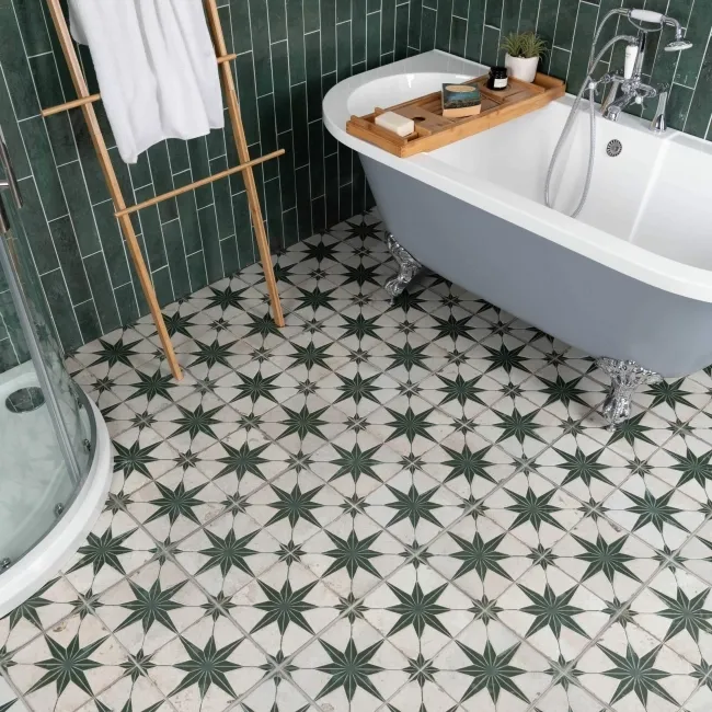 Cinders® Lux Star Forest Layer Tech Pattern Tiles