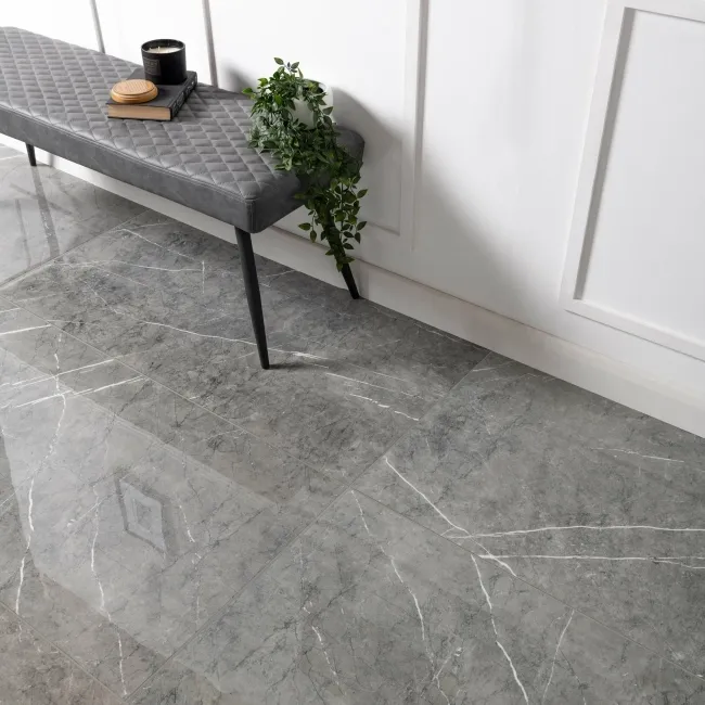 Deluxe Mica Grey Marble Effect Tiles