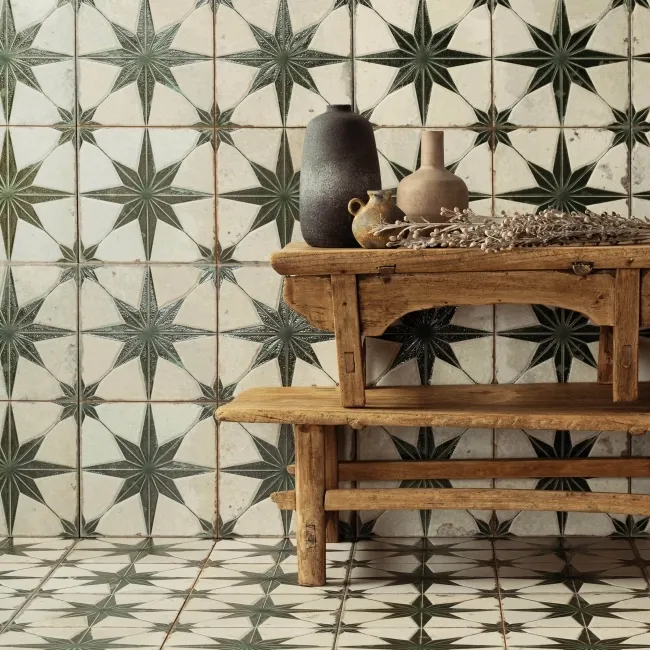 Cinders® Lux Star Forest Layer Tech Pattern Tiles