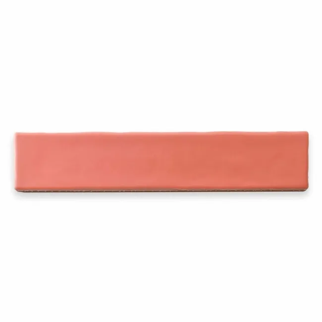 Ivybridge Terracotta Orange Matt Metro Wall Tiles 250x50mm