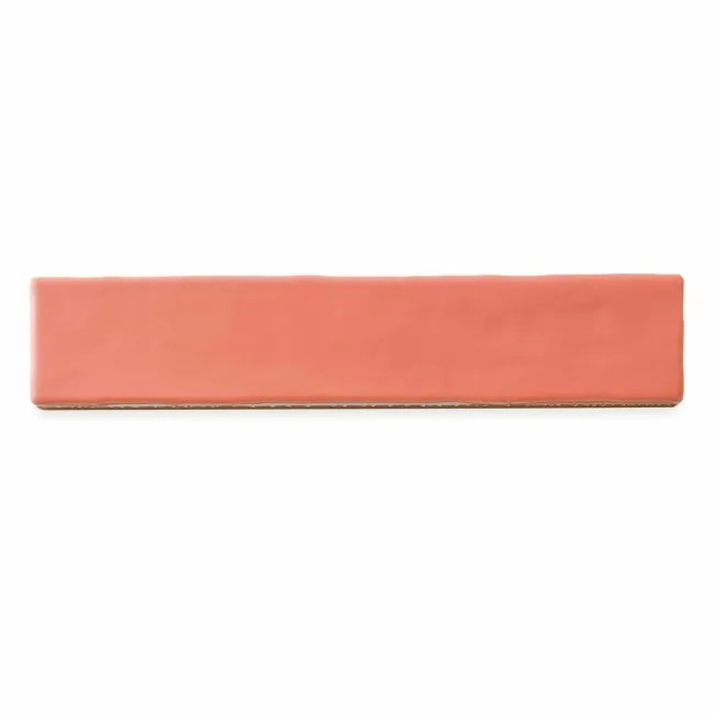 Ivybridge Terracotta Orange Matt Metro Wall Tiles 250x50mm