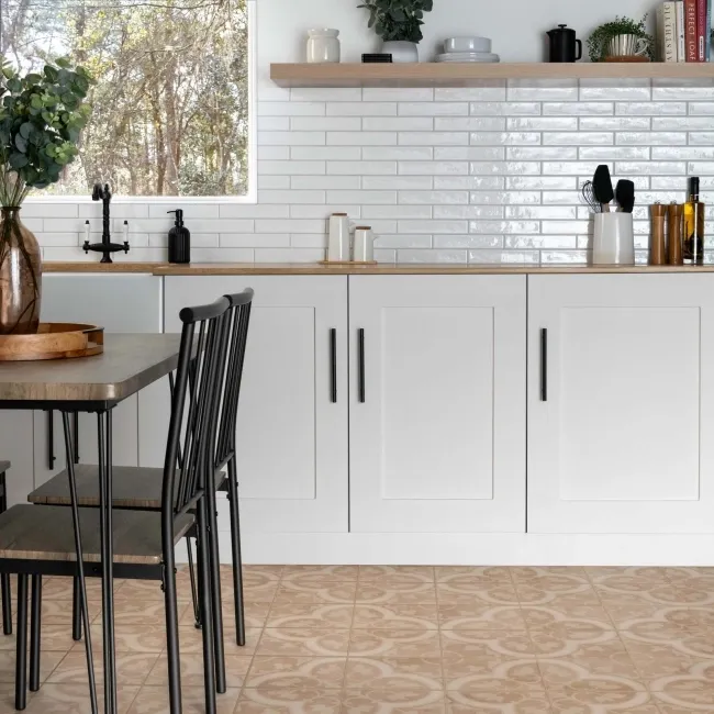 Ivybridge White Gloss Metro Wall Tiles 250x50mm