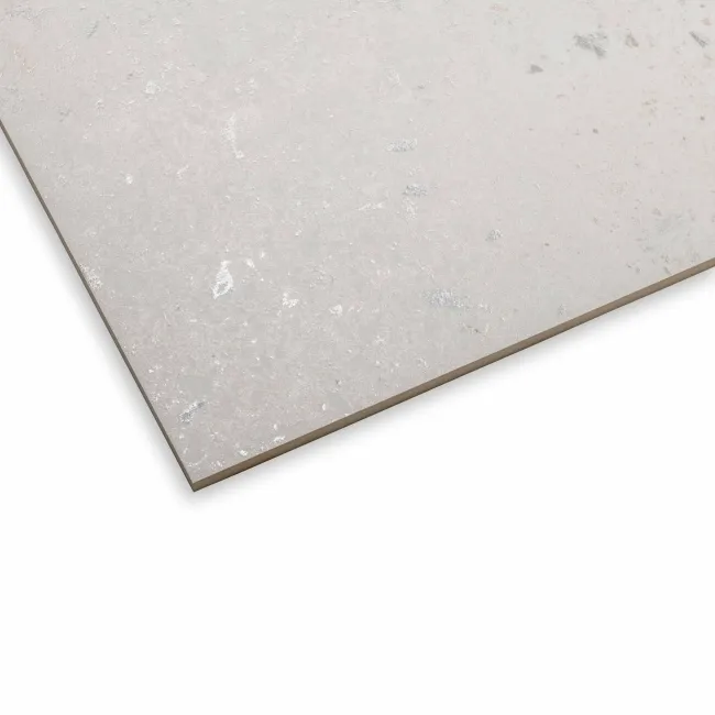 Flecks Matt Light Grey Terrazzo Effect Wall and Floor Tiles