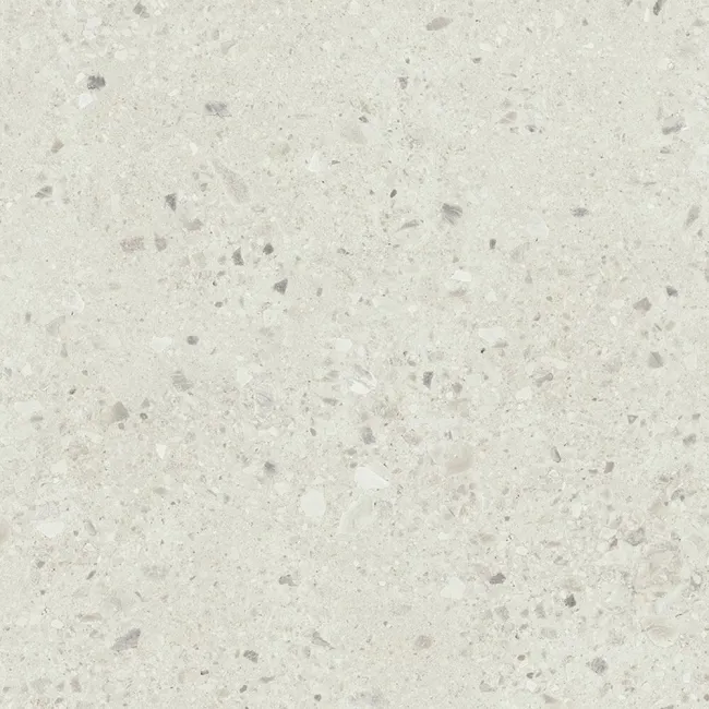 Flecks Matt Light Grey Terrazzo Effect Wall and Floor Tiles