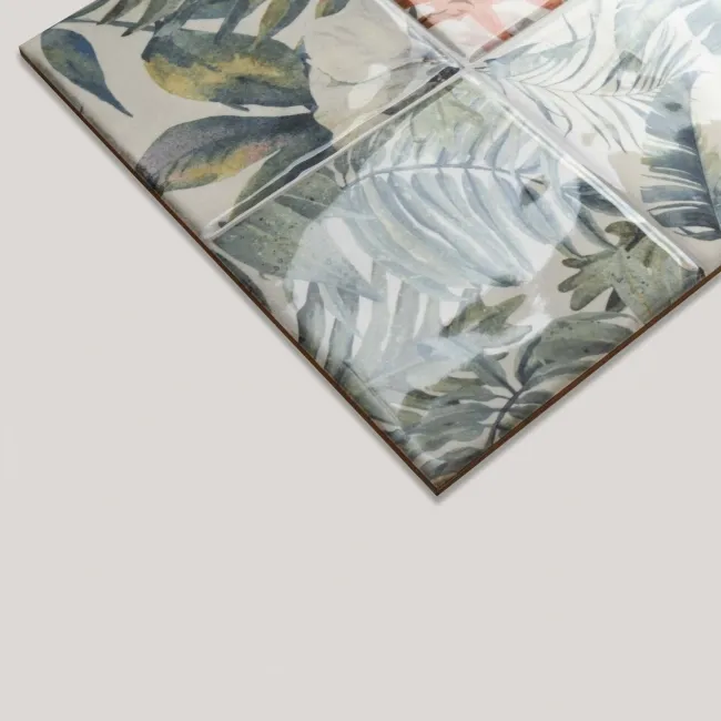 Veneto Multicolour Gloss Patterned Wall Tiles