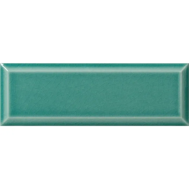 Plush Azulado Teal Green Matt Large Metro Wall Tiles