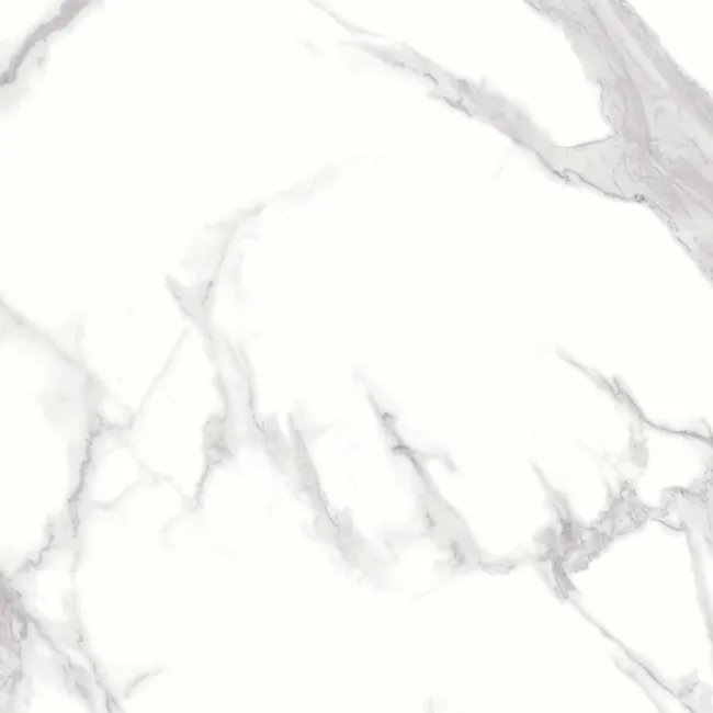 Ambleside White Satin Marble Effect Wall and Floor Tile