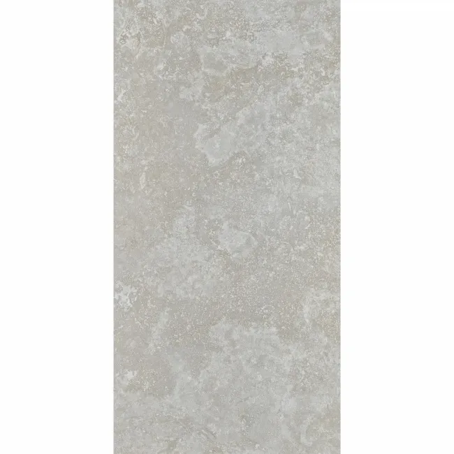 Mineral Grey Matt Travertine Effect Porcelain Floor Tiles