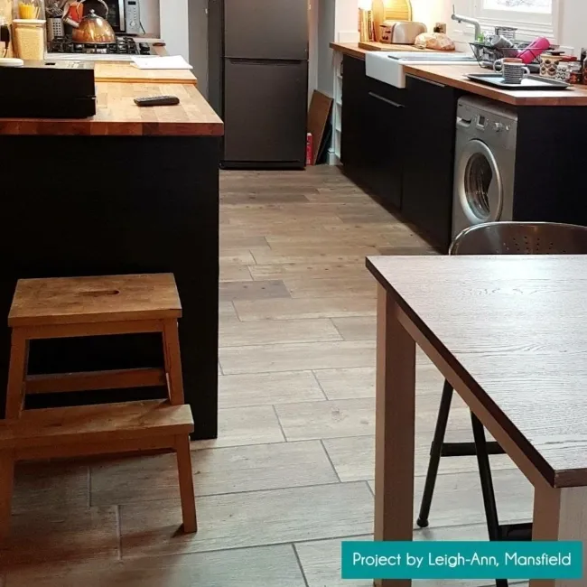 Rustic Oak Wood Effect Ceramic Floor Tiles