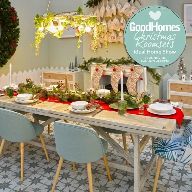 Scintilla Olive Green Star Pattern Tiles