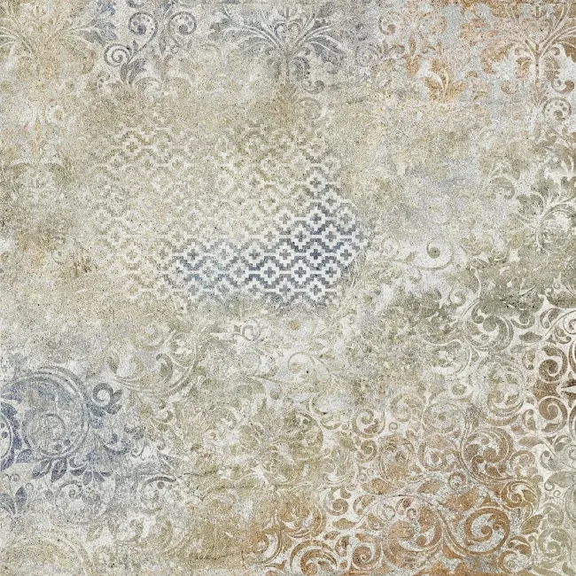 Tapestry Multicolour Matt Vintage Patterned Wall and Floor Tiles