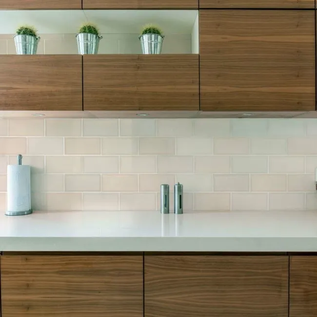 Tints Gloss Rose Pink Brick Tiles