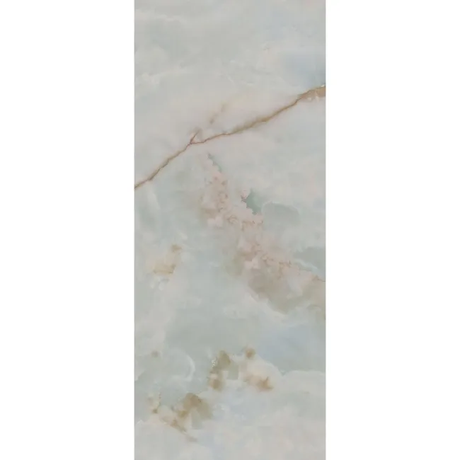 Trepanel Aqua® Gloss Green Onyx Effect PVC Shower Wall Panel