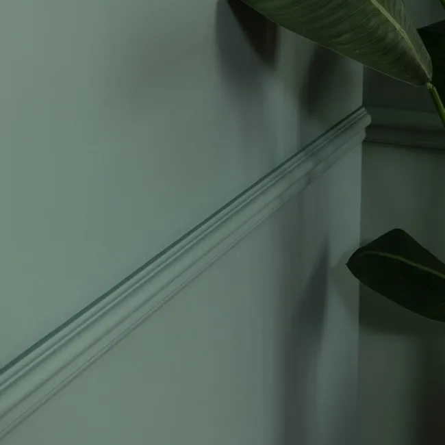 Trepanel Style® Paintable Swan Neck Moulded PS Wall Beading/Dado