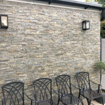 Ledgestone Olive Green Split Face Slate 300x150 Tiles