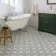Mr Jones Grey Matt Patterned Ceramic Wall and Floor Tiles