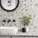 Flecks Matt Grey Terrazzo Effect Wall and Floor Tiles