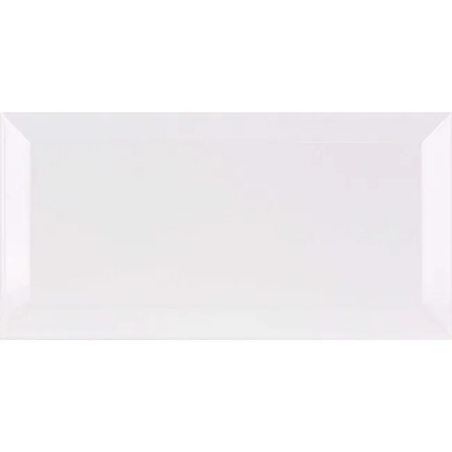 Brick Lane White Gloss Bevelled Metro Wall Tiles