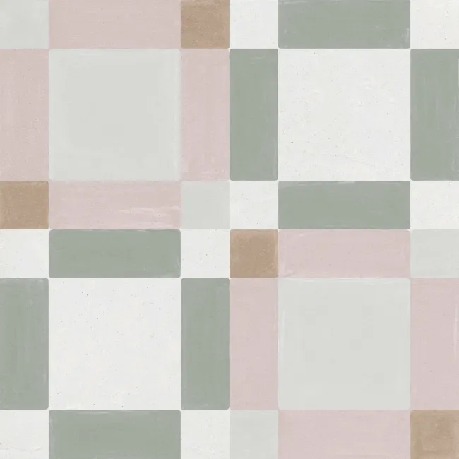 Kandi Bubblegum Pink Porcelain Patterned Wall and Floor Tiles