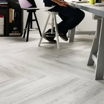 My Space Light Grey Wood Effect Floor Tiles