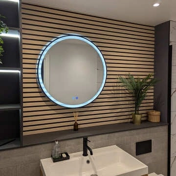 Trepanel Aqua 3D® Waterproof Oak Wood Effect Slat Panels 3 Pack (Covers 1.39SQM)