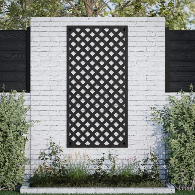 LuxeLine® Composite Lattice Garden Decorative Screen Panel