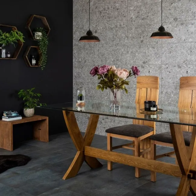 Troverta Ceppo Grey Matt Terrazzo Effect Wall and Floor Tiles